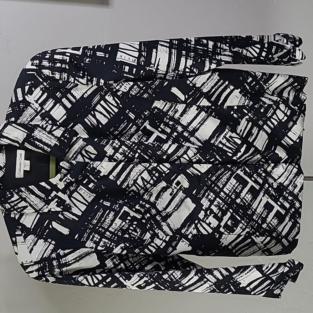 Coldwater Creek Career Jacket or  dressy Shirt Size 12 Fully Lined
